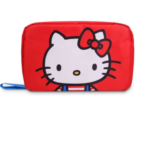 Hello Kitty Bags Cute Red Packing Cube Travel Bag Toiletry Bag - Picture 6 of 11